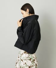 F6JAD11390 MICHEL KLEIN(小さいサイズ)(メゾン ドゥ サンク) [小さいサイズ]スタンドカラーショートブルゾン ベージュ
