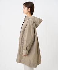 F6JAD12490 MICHEL KLEIN(小さいサイズ)(メゾン ドゥ サンク) [小さいサイズ]キルトライナー付きフードコート ベージュ