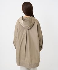 F6JAD12490 MICHEL KLEIN(小さいサイズ)(メゾン ドゥ サンク) [小さいサイズ]キルトライナー付きフードコート ベージュ