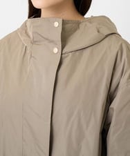 F6JAD12490 MICHEL KLEIN(小さいサイズ)(メゾン ドゥ サンク) [小さいサイズ]キルトライナー付きフードコート ベージュ