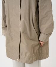 F6JAD12490 MICHEL KLEIN(小さいサイズ)(メゾン ドゥ サンク) [小さいサイズ]キルトライナー付きフードコート ベージュ