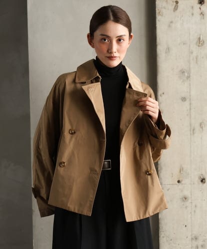 F6JAG04390 MICHEL KLEIN(小さいサイズ) 【小さいサイズ】[定番]ダブルショートブルゾン