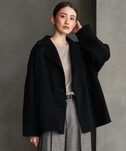 F6JAG45580 MICHEL KLEIN(小さいサイズ) 【小さいサイズ】リバーPコート