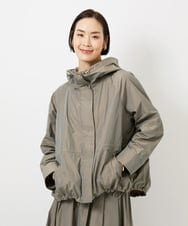 F6JDD05430 MICHEL KLEIN(小さいサイズ)(メゾン ドゥ サンク) [小さいサイズ]ライトマウンテンパーカー カーキ