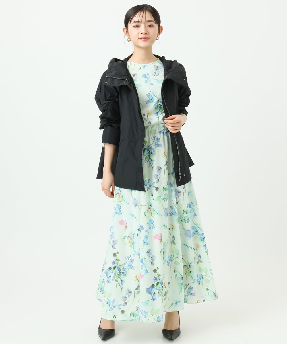 F6JDD05430 MICHEL KLEIN(小さいサイズ)(メゾン ドゥ サンク) [小さいサイズ]ライトマウンテンパーカー カーキ