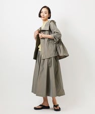 F6JDD05430 MICHEL KLEIN(小さいサイズ)(メゾン ドゥ サンク) [小さいサイズ]ライトマウンテンパーカー カーキ