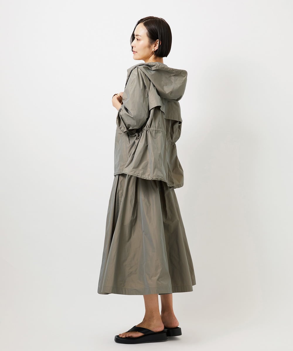 F6JDD05430 MICHEL KLEIN(小さいサイズ)(メゾン ドゥ サンク) [小さいサイズ]ライトマウンテンパーカー カーキ