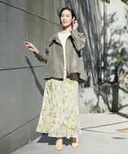 F6JDD05430 MICHEL KLEIN(小さいサイズ)(メゾン ドゥ サンク) [小さいサイズ]ライトマウンテンパーカー カーキ