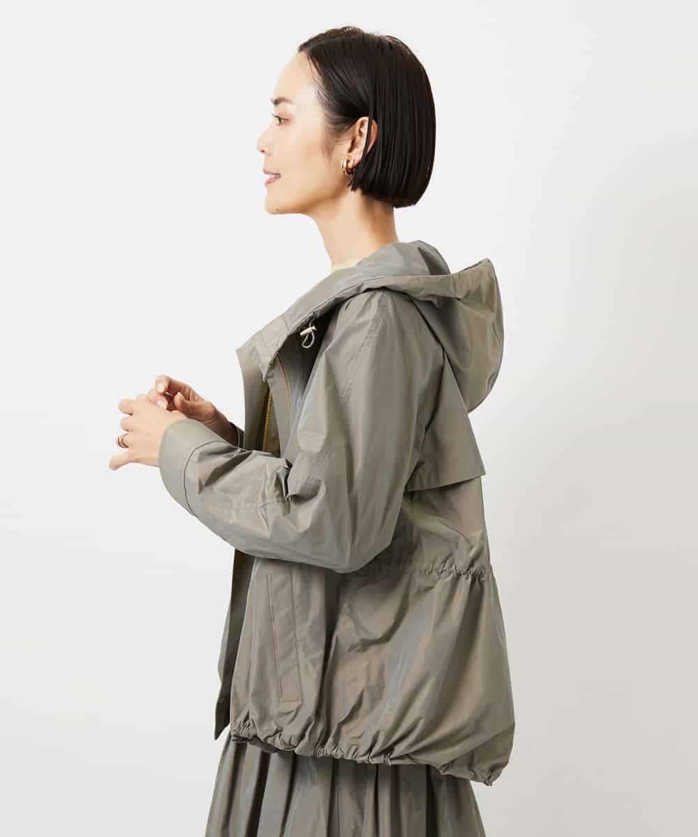 F6JDD05430 MICHEL KLEIN(小さいサイズ)(メゾン ドゥ サンク) [小さいサイズ]ライトマウンテンパーカー カーキ