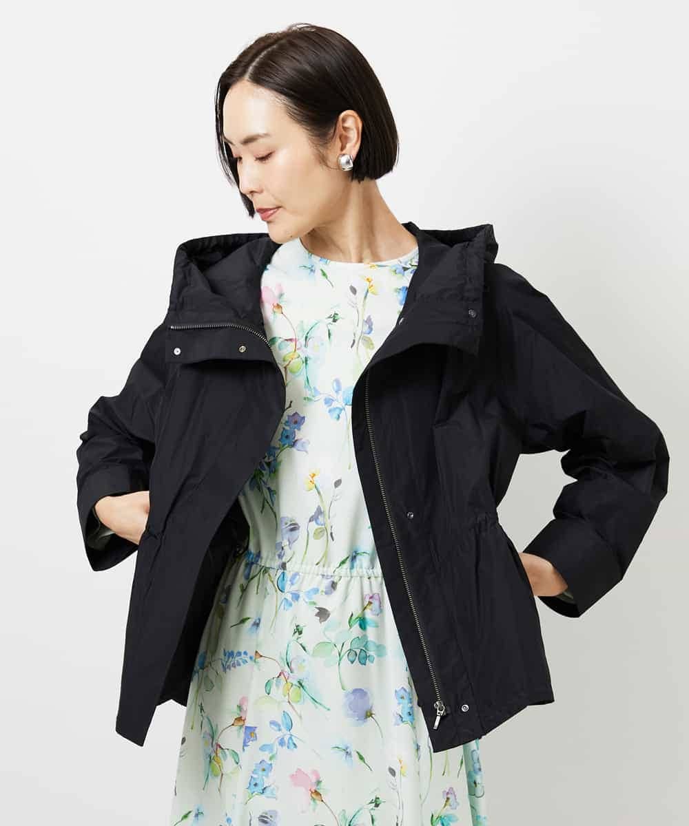 F6JDD05430 MICHEL KLEIN(小さいサイズ)(メゾン ドゥ サンク) [小さいサイズ]ライトマウンテンパーカー ブラック