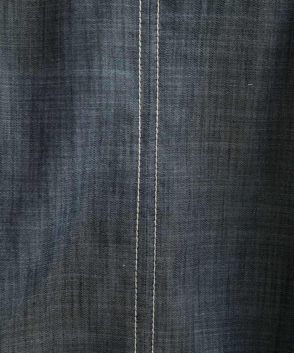 F6JFS20330 MICHEL KLEIN(小さいサイズ)(メゾン ドゥ サンク) [小さいサイズ]デニムライクブルゾン/季節の変わり目に ネイビー(57)