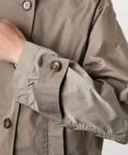 F6JGD09390 MICHEL KLEIN(小さいサイズ)(メゾン ドゥ サンク) [小さいサイズ]スタンドカラーショートブルゾン ベージュ