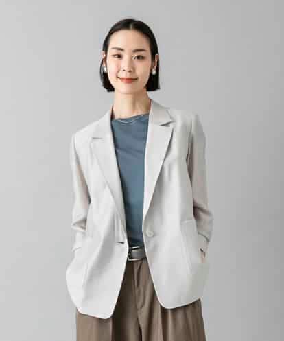 F6JGD21330 MICHEL KLEIN(小さいサイズ) [小さいサイズ]リラクシ―テーラードジャケット