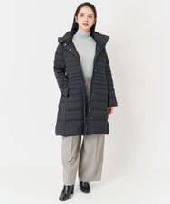 F6KAA34150 MICHEL KLEIN(小さいサイズ)(メゾン ドゥ サンク) [小さいサイズ]カシミヤ混ハイネックカットソー(レイヤードにおすすめ) ライトグレー