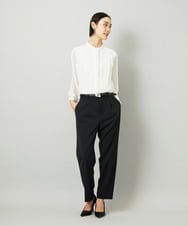 F6KAD02170 MICHEL KLEIN(小さいサイズ)(メゾン ドゥ サンク) [小さいサイズ]ボウタイ付き2WAYブラウソ― ホワイト