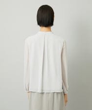 F6KAD02170 MICHEL KLEIN(小さいサイズ)(メゾン ドゥ サンク) [小さいサイズ]ボウタイ付き2WAYブラウソ― ホワイト