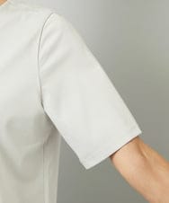 F6KAD15150 MICHEL KLEIN(小さいサイズ)(メゾン ドゥ サンク) [小さいサイズ]クリーンフォルムTシャツ ブラック