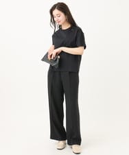 F6KGA05150 MICHEL KLEIN(小さいサイズ)(メゾン ドゥ サンク) [小さいサイズ]ワンポイント刺繍Tシャツ ホワイト