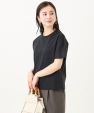 F6KGA05150 MICHEL KLEIN(小さいサイズ)(メゾン ドゥ サンク) [小さいサイズ]ワンポイント刺繍Tシャツ ホワイト