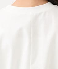 F6KGA05150 MICHEL KLEIN(小さいサイズ)(メゾン ドゥ サンク) [小さいサイズ]ワンポイント刺繍Tシャツ ホワイト