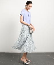 F6KGA18150 MICHEL KLEIN(小さいサイズ)(メゾン ドゥ サンク) [小さいサイズ]ボウタイブラウソー ライトブルー