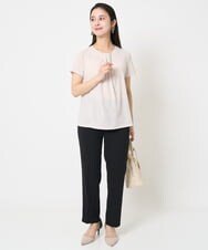 F6KGA18150 MICHEL KLEIN(小さいサイズ)(メゾン ドゥ サンク) [小さいサイズ]ボウタイブラウソー ライトブルー