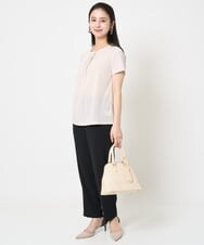 F6KGA18150 MICHEL KLEIN(小さいサイズ)(メゾン ドゥ サンク) [小さいサイズ]ボウタイブラウソー ライトブルー