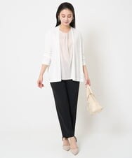 F6KGA18150 MICHEL KLEIN(小さいサイズ)(メゾン ドゥ サンク) [小さいサイズ]ボウタイブラウソー ライトブルー