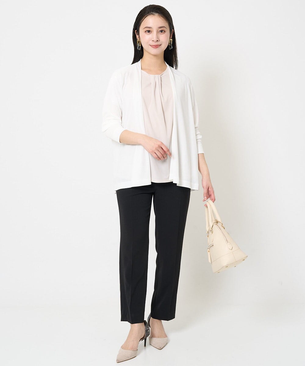 F6KGA18150 MICHEL KLEIN(小さいサイズ)(メゾン ドゥ サンク) [小さいサイズ]ボウタイブラウソー ライトブルー