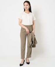 F6KGA18150 MICHEL KLEIN(小さいサイズ)(メゾン ドゥ サンク) [小さいサイズ]ボウタイブラウソー ライトブルー