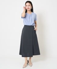 F6KGA18150 MICHEL KLEIN(小さいサイズ)(メゾン ドゥ サンク) [小さいサイズ]ボウタイブラウソー ライトブルー