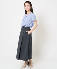 F6KGA18150 MICHEL KLEIN(小さいサイズ)(メゾン ドゥ サンク) [小さいサイズ]ボウタイブラウソー ライトブルー