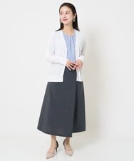 F6KGA18150 MICHEL KLEIN(小さいサイズ)(メゾン ドゥ サンク) [小さいサイズ]ボウタイブラウソー ライトブルー