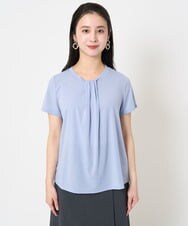 F6KGA18150 MICHEL KLEIN(小さいサイズ)(メゾン ドゥ サンク) [小さいサイズ]ボウタイブラウソー ライトブルー