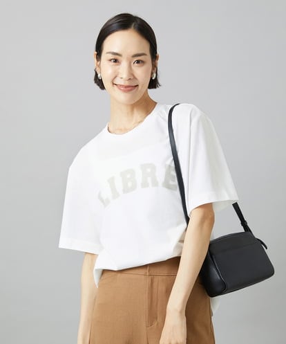 F6KGD02140 MICHEL KLEIN(小さいサイズ) [小さいサイズ]ボクシ―ロゴＴシャツ
