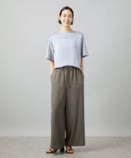 F6KGD03150 MICHEL KLEIN(小さいサイズ)(メゾン ドゥ サンク) [小さいサイズ]サテンドッキングプルオーバー ライトブルー