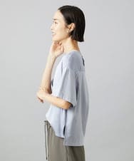 F6KGD03150 MICHEL KLEIN(小さいサイズ)(メゾン ドゥ サンク) [小さいサイズ]サテンドッキングプルオーバー ライトブルー