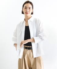 F6KGD06110 MICHEL KLEIN(小さいサイズ)(メゾン ドゥ サンク) [小さいサイズ][遮熱効果素材]タンクトップ ホワイト