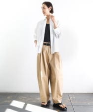 F6KGD06110 MICHEL KLEIN(小さいサイズ)(メゾン ドゥ サンク) [小さいサイズ][遮熱効果素材]タンクトップ ホワイト