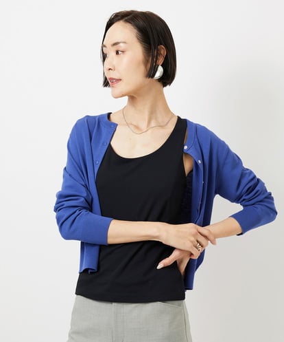 F6KGD06110 MICHEL KLEIN(小さいサイズ) [小さいサイズ][遮熱効果素材]タンクトップ