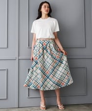 F6KGD19120 MICHEL KLEIN(小さいサイズ)(メゾン ドゥ サンク) [小さいサイズ]ミニマルロゴTシャツ ネイビー