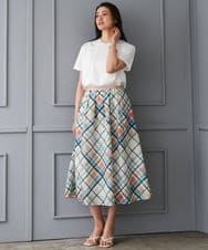 F6KGD19120 MICHEL KLEIN(小さいサイズ)(メゾン ドゥ サンク) [小さいサイズ]ミニマルロゴTシャツ ネイビー