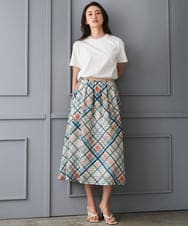 F6KGD19120 MICHEL KLEIN(小さいサイズ)(メゾン ドゥ サンク) [小さいサイズ]ミニマルロゴTシャツ ネイビー