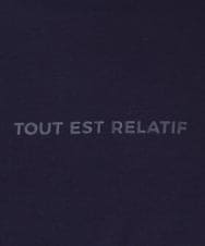 F6KGD19120 MICHEL KLEIN(小さいサイズ)(メゾン ドゥ サンク) [小さいサイズ]ミニマルロゴTシャツ ネイビー