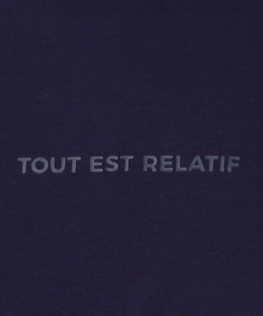 F6KGD19120 MICHEL KLEIN(小さいサイズ)(メゾン ドゥ サンク) [小さいサイズ]ミニマルロゴTシャツ ネイビー