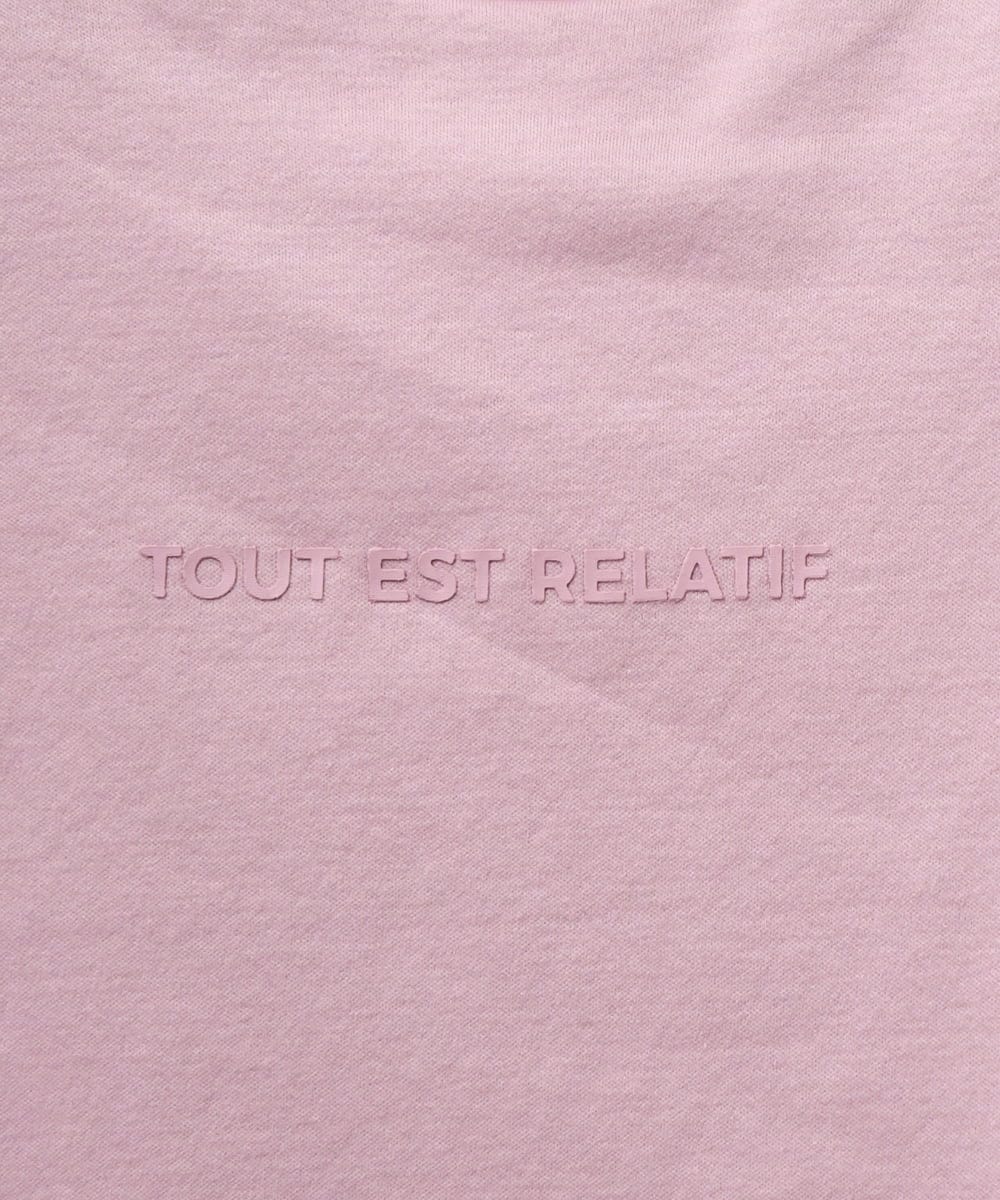 F6KGD19120 MICHEL KLEIN(小さいサイズ)(メゾン ドゥ サンク) [小さいサイズ]ミニマルロゴTシャツ ネイビー