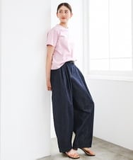 F6KGD19120 MICHEL KLEIN(小さいサイズ)(メゾン ドゥ サンク) [小さいサイズ]ミニマルロゴTシャツ ネイビー