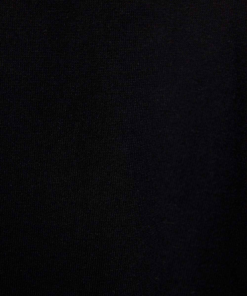F6KGV33120 MICHEL KLEIN(小さいサイズ)(メゾン ドゥ サンク) [小さいサイズ]サイドプリントロゴTシャツ ライトブルー(50)