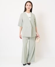 F6KGV40120 MICHEL KLEIN(小さいサイズ)(メゾン ドゥ サンク) [小さいサイズ]コンパクトロゴTシャツ ホワイト(90)