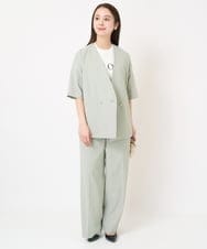 F6KGV40120 MICHEL KLEIN(小さいサイズ)(メゾン ドゥ サンク) [小さいサイズ]コンパクトロゴTシャツ ホワイト(90)